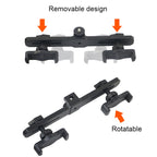Universal Removable Rotating Live Dual-Camera Bracket, Spec:, Dual Phone Clip
