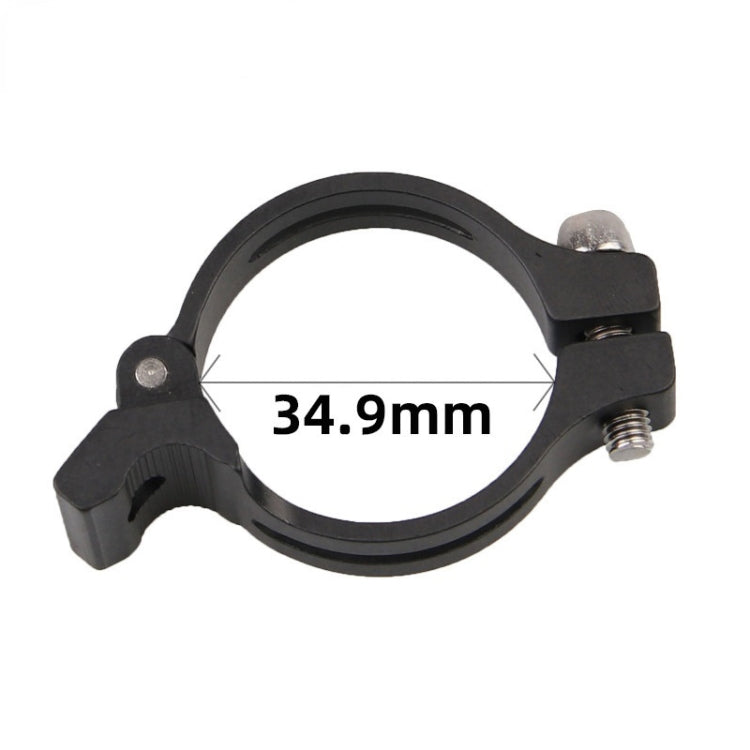 FMFXTR Bike Front Derailleur Clamp Straight Lock Turn to Clamp Converting Seat, Bike Front Derailleur Clamp 34.9mm, Bike Front Derailleur Clamp 31.8mm