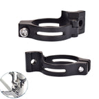 FMFXTR Bike Front Derailleur Clamp Straight Lock Turn to Clamp Converting Seat, Bike Front Derailleur Clamp 34.9mm, Bike Front Derailleur Clamp 31.8mm