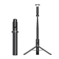AB403 Live Broadcast Landing Integrated Telescopic Mobile Phone Triangle Bracket, Black, White, Black Red