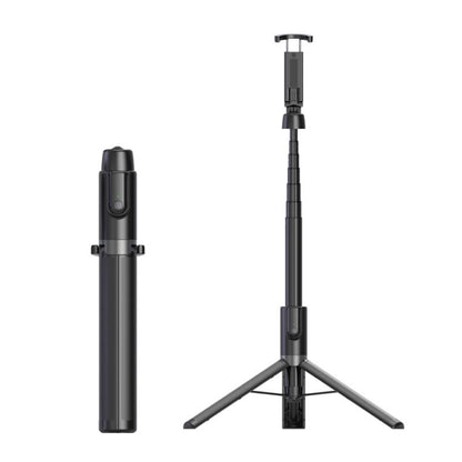 AB403 Live Broadcast Landing Integrated Telescopic Mobile Phone Triangle Bracket, Black, White, Black Red