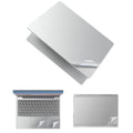 JRC 4 in 1 Top Cover Film + Full Support Film + Bottom Cover Film + Touch Film for Surface Laptop Go 12.4, Bright Platinum, Rose Gold, Sandstone Gold, Dark Space Grey, Ice Crystal Blue