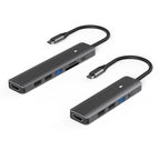 Blueendless Type-C+USB 3.0/2.0+HDMI4K HUB, Specification:, 5 in 1 USB 3.0/2.0, 7 in 1