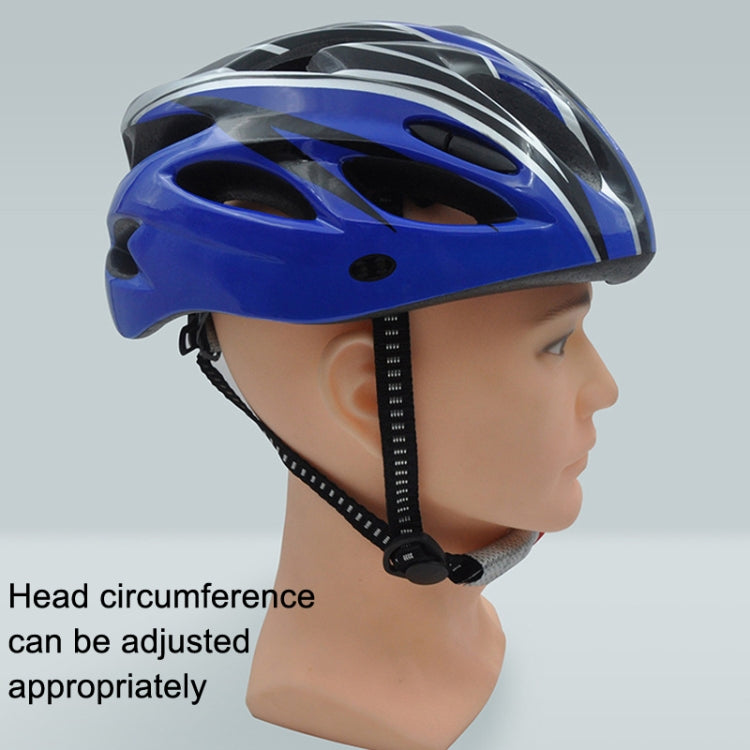 Unisex Cycling Bike One-piece Helmet, Blue Black, Yellow Black, Red Black, White Black, White Black Green, Fiber Black, White Orange