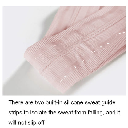 Silicone Non-slip Running Sweat-absorbent Headband, Silicone Headband (Pink), Silicone Headband (Black)