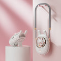 Children Hanging Neck Fan USB Handheld Light Glowing Mini Portable Fan, Children White, Children Pink, Children Yellow