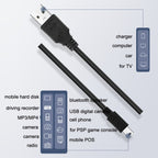 Driving Recorder Power Cord USB Car Charger Antihypertensive Line, Style:, 3.5m+2A, 3.5m+1A, 30cm+2.5A