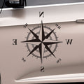 D-336 Car Compass Graphic Sticker Hood Car Body Universal Sticker, D-336
