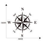 D-336 Car Compass Graphic Sticker Hood Car Body Universal Sticker, D-336