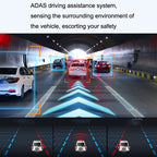 KG390 3 Inch IPS Screen ADAS Algorithm TS Stream WIFI HD Driving Recorder, Style:, Single Record, Dual Record