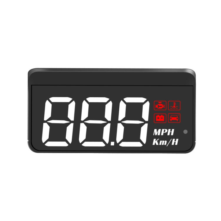 Wireless Car OBD Speed Water Temperature Raising Instrument Panel HD Projector, Wireless Car OBD