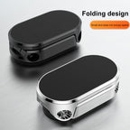 Vehicle Bracket Magnetic Navigation Bracket, Folding Black, Folding Silve
