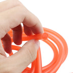 10PCS Motorcycle Modification Oil Pipe Rubber Gasoline Pipe, Length: 1m, Black, Red, Blue, Green, Orange