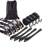 Motorcycle Car Fixed Cargo Ratchet Straps Trailer Tensioner, Cargo Ratchet Straps