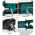 ProsKit Dual-purpose 6/8P Iron Handle Network Ratchet Crimping Plier, CP-376ER