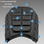 Shock Absorption Heat Insulation Breathable Motorcycle Seat Cushion, Style:, Saddle Type, Butterfly Type, Gel Type