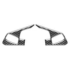For Chevrolet Corvette C8 2pcs /Set Steering Wheel Button Frame Sticker