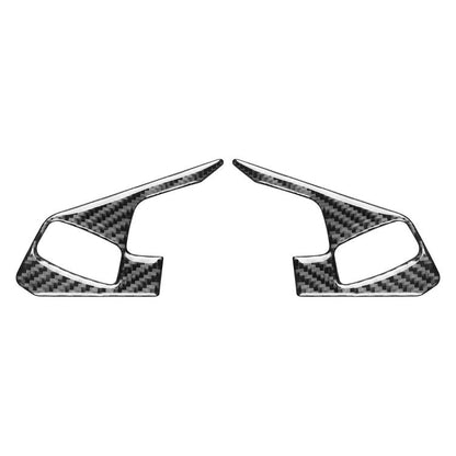 For Chevrolet Corvette C8 2pcs /Set Steering Wheel Button Frame Sticker