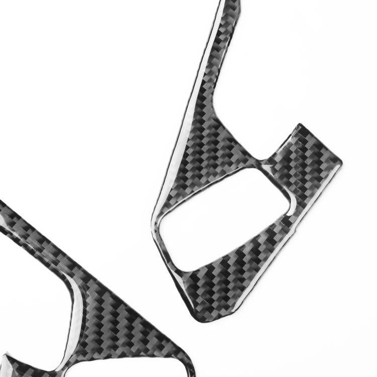 For Chevrolet Corvette C8 2pcs /Set Steering Wheel Button Frame Sticker