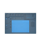 BAKU BA-695  2 in 1 TPR+Silicone Computer Phone Repair Desk Mat Heat Resistant Insulation Mat, BAKU BA-695