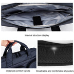 DJ02 Large Capacity Waterproof Laptop Bag, 13.3 inches, 14.1-15.4 inches