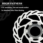 RACEWORK RS6 Mountain Bike Mid-lock Discs, Diameter:, 140mm, 160mm, 180mm