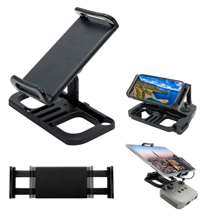 Drone Remote Controller Holder Tablet Extended Bracket Clip, With Lanyard & 8 Pin Line, With Lanyard & Type-C Line, With Lanyard & Micro USB Line, With Lanyard, Only Bracket