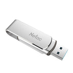 Netac U388 High Speed USB3.0 Metal Rotating Car Computer U Disk, 16GB, 32GB, 64GB, 128GB