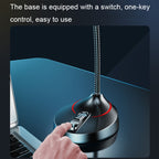 F12 Metal Hose Meeting Desktop Microphone, Spec:, 3.5 Version (Black), USB Version (Black)