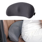 Memory Foam Car Lumbar Cushion Driving Seat Cushion, Memory Foam Dark Gray, Memory Foam Gray, Memory Foam Fog Blue