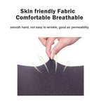 Memory Foam Car Lumbar Cushion Driving Seat Cushion, Memory Foam Dark Gray, Memory Foam Gray, Memory Foam Fog Blue