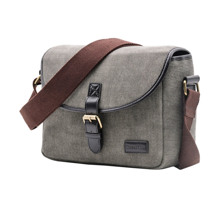 Casual SLR Camera Canvas Crossbody Bag, Gray, Blue, Khaki