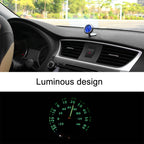 Night Light Car Thermometer Metal Ornaments, Gold Thermometer, Black Thermometer, Blue Thermometer