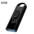 Netac U309 High Speed USB3.0 Push-Pull Encrypted USB Flash Drive, 16GB, 32GB, 64GB, 128GB, 256GB, 512GB