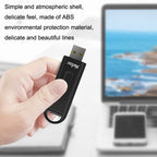 Netac U309 High Speed USB3.0 Push-Pull Encrypted USB Flash Drive, 16GB, 32GB, 64GB, 128GB, 256GB, 512GB