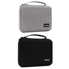 Baona BN-F018 Multifunctional Double Layer EVA Hard Shell U Disk Data Cable Storage Bag, Grey, Black