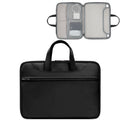 Baona BN-Q006 PU Leather Full Opening Laptop Handbag, For 11/12 inches, For 13/13.3/14 inches, For 15/15.6 inches, For 16/17 inches