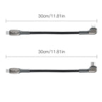 Aluminum Alloy Housing Cable Data Cable for DJI Mavic 3 /Mini 3 Pro /Air 2S/Mini 2,Style:, 8 Pin, Type-C
