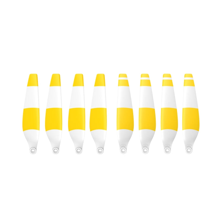 8 PCS 6030F Double Sided Colorful Low Noise Wing Propellers For DJI Mini 4 Pro/Mini 3 Pro, Color: Orange Tip, Orange Tip, Silver Tip, White Red, White Blue, White Yellow, Three -color