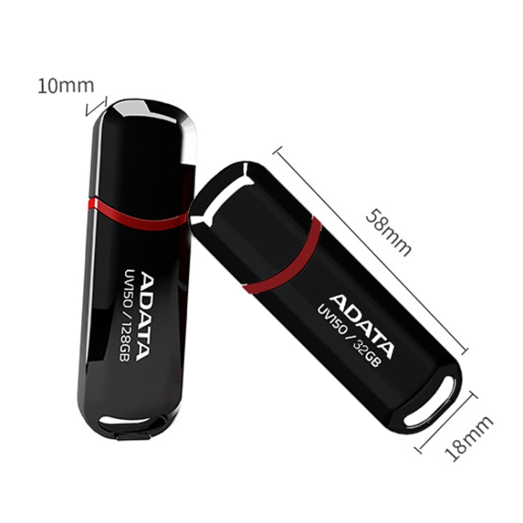 ADATA UV150 High Speed USB3.1 Business USB Flash Drive, 16GB, 32GB, 64GB, 128GB
