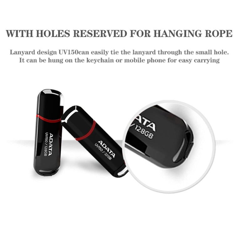 ADATA UV150 High Speed USB3.1 Business USB Flash Drive, 16GB, 32GB, 64GB, 128GB