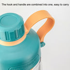 Summer Portable High Temperature Resistant Tea Leaking Plastic Cup, 550ml, 650ml