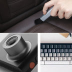 10 PCS Car Air Conditioner Air Outlet Telescopic Cleaning Brush, 10PCS+Black, 10PCS+Silver