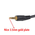 Car Modified AUX+USB Socket Audio Modification Accessories 3.5mm USB Extension Line, AUX+USB