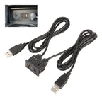 Car Universal Modification Type-C+USB Interface Charging Use Seat, Type-C+USB