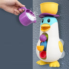 LXB-76 Baby Bathroom Penguin Windmill Playing Water Toy