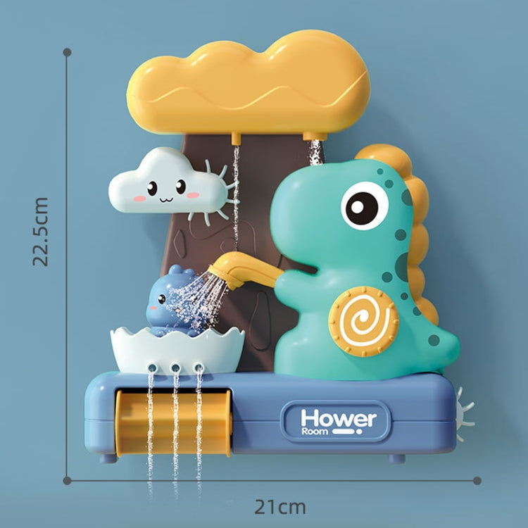 LXB-130 Children Dinosaur Sucker Bathroom Water Play Toy