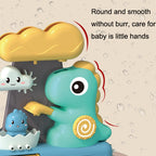LXB-130 Children Dinosaur Sucker Bathroom Water Play Toy