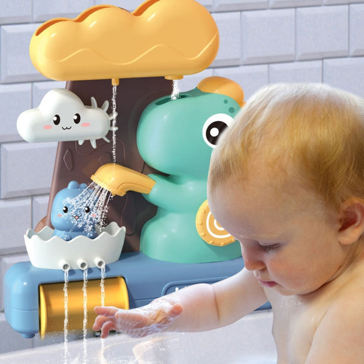 LXB-130 Children Dinosaur Sucker Bathroom Water Play Toy