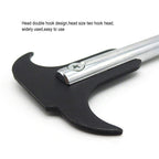 2 PCS Oil Seal Disassembly Tool Double Head Oil Seal Wrench Puller, 2 PCS Red, 2 PCS Black